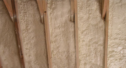 closed-cell spray foam for Pomona applications
