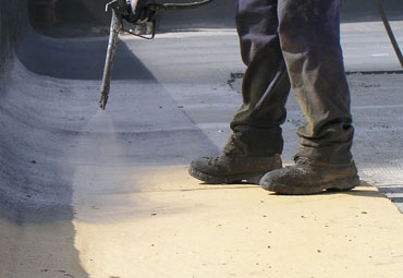 coating systems over Pomona spray foam roof systems