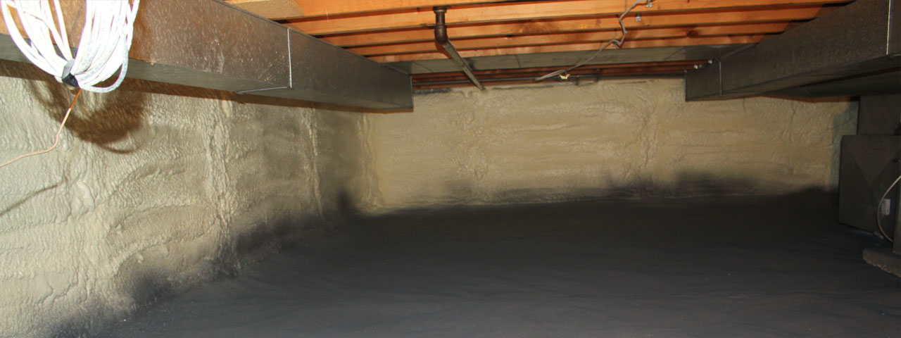 Pomona spray foam insulation for crawl spaces